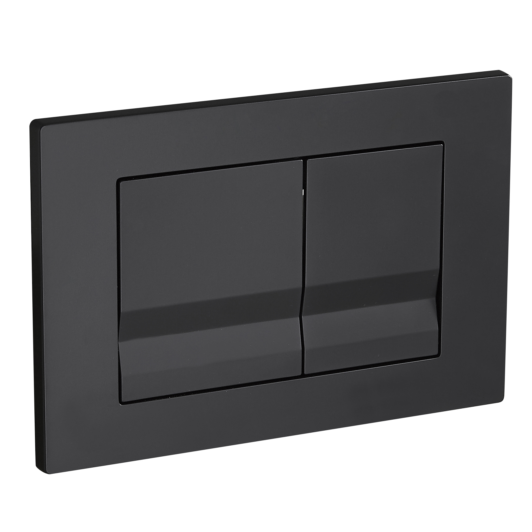 Кнопка слива RGW SWH-05B, цвет черный, размер 240х160