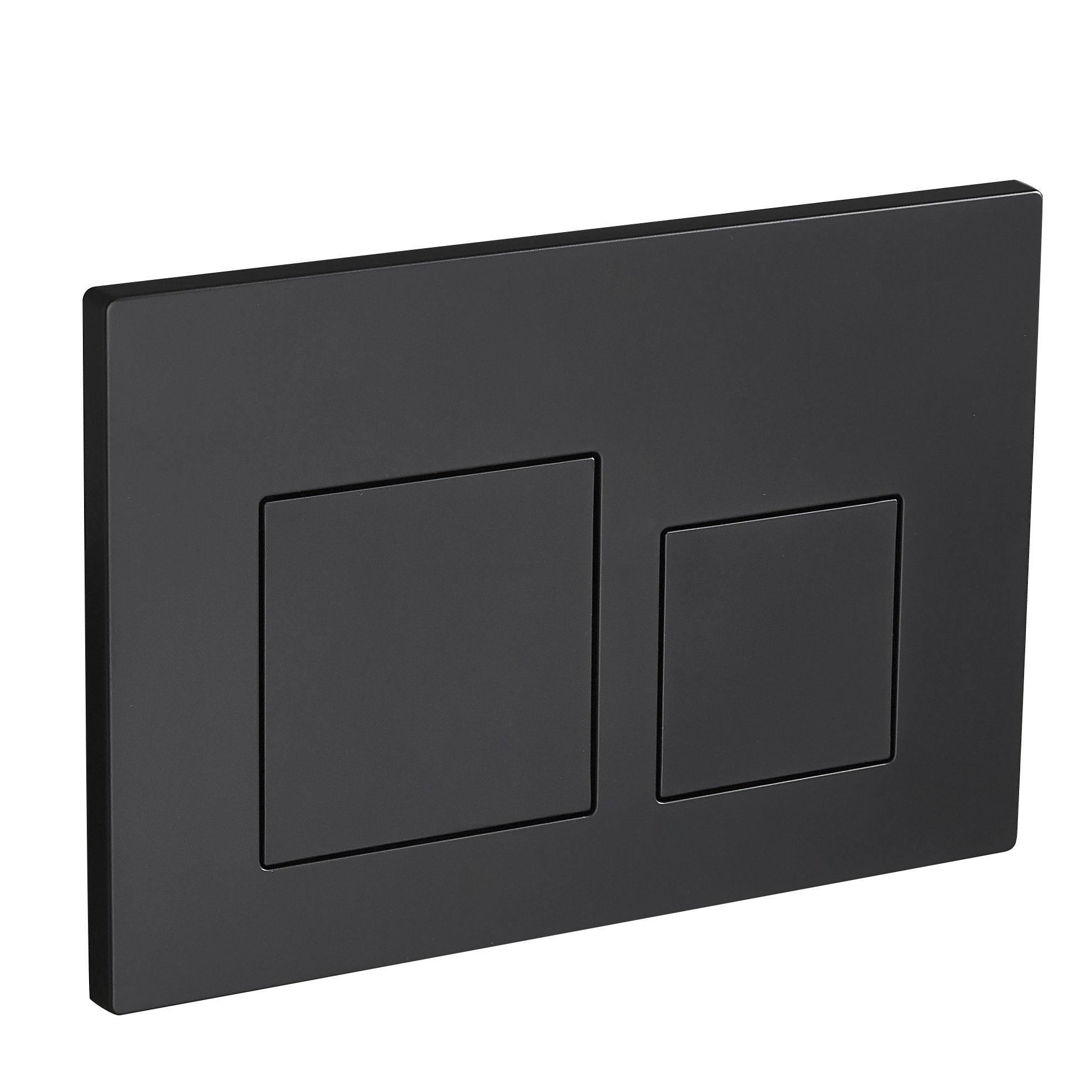 Кнопка слива RGW SWH-09B, цвет черный, размер 240х160